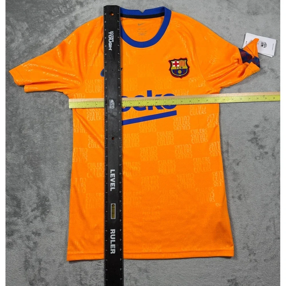 Nike FC Barcelona 2021 Pre-Match Warmup Jersey Mens Size S DH7688-837